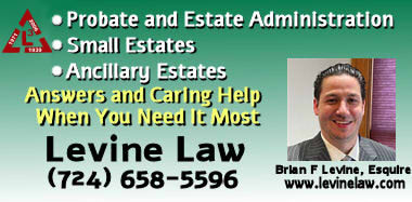 Law Levine, LLC - Estate Attorney in Johnstown PA for Probate and Estate Administration including small estates and ancillary estates